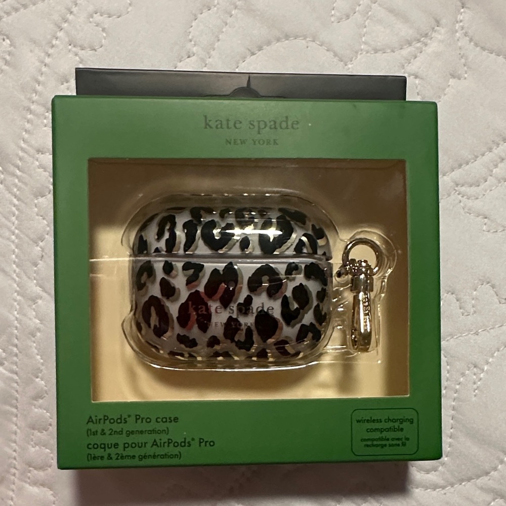 Kate Spade Animal Print AirPods Pro Case